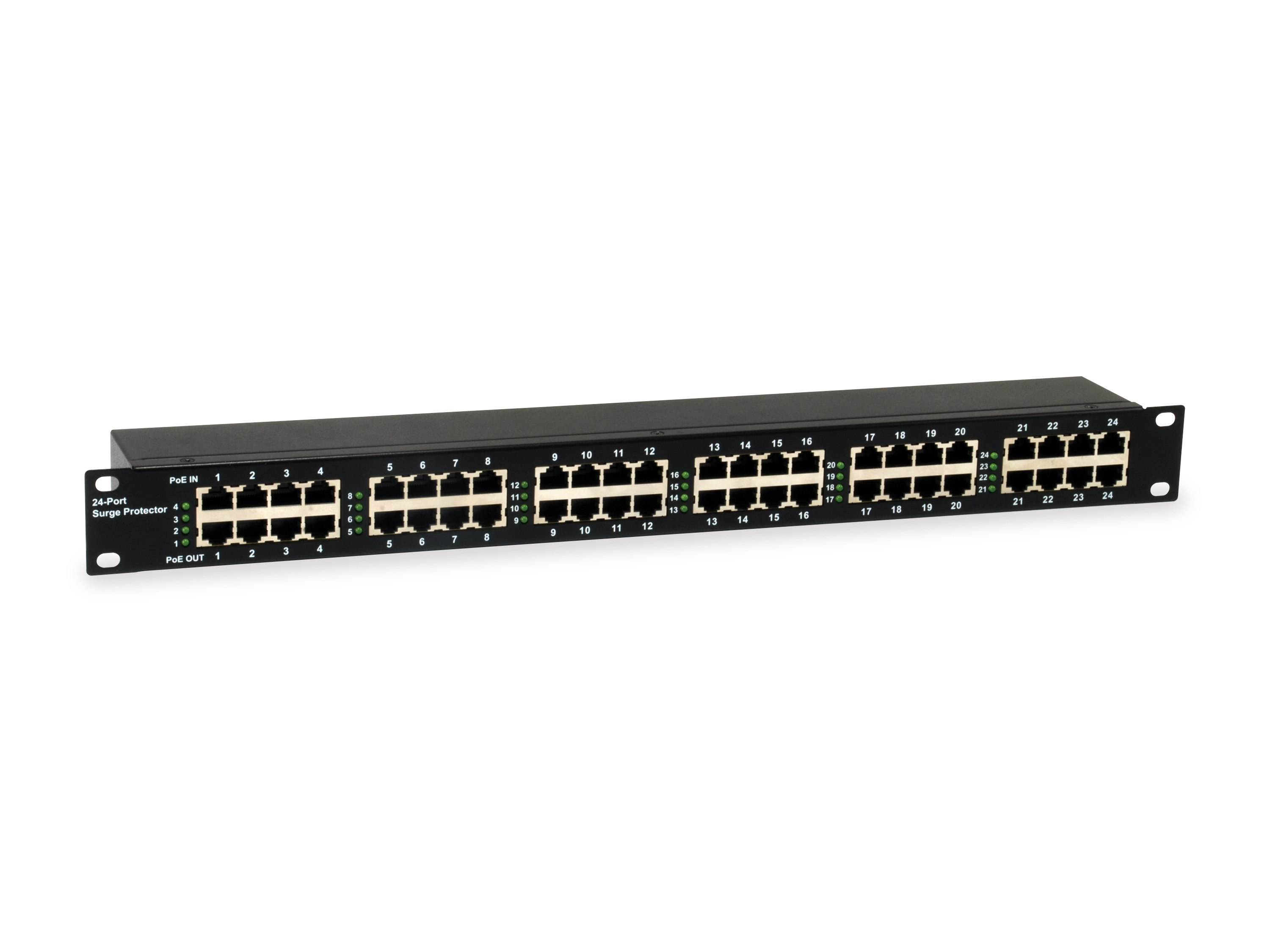 LevelOne ESP-2400 24-Port PoE Überspannungsschutz – Ansicht 1