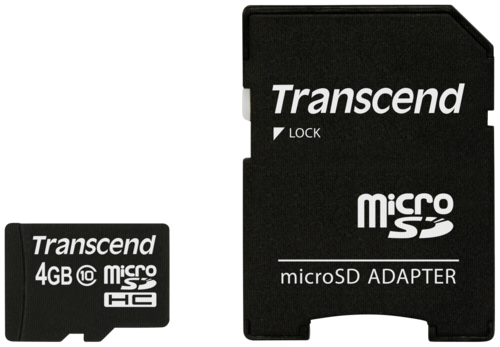 Transcend microSDHC          4GB