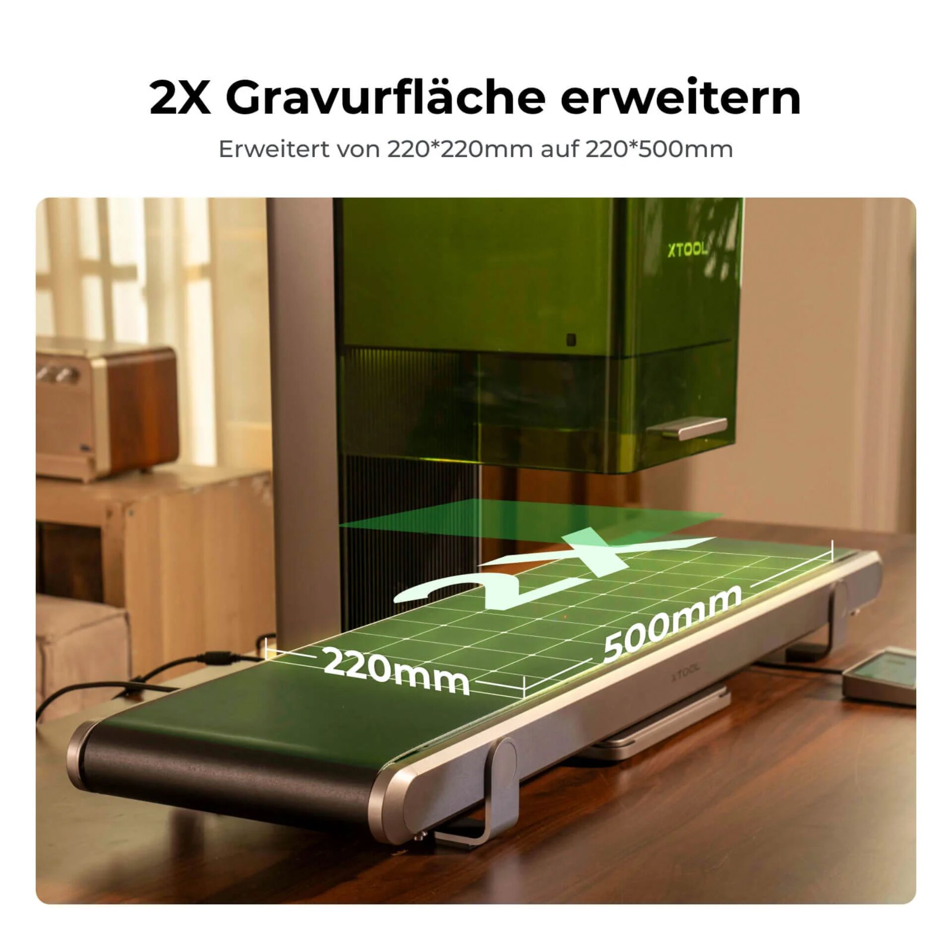 xTool Förderband Auto Streamline für F2 Ultra 220672_01