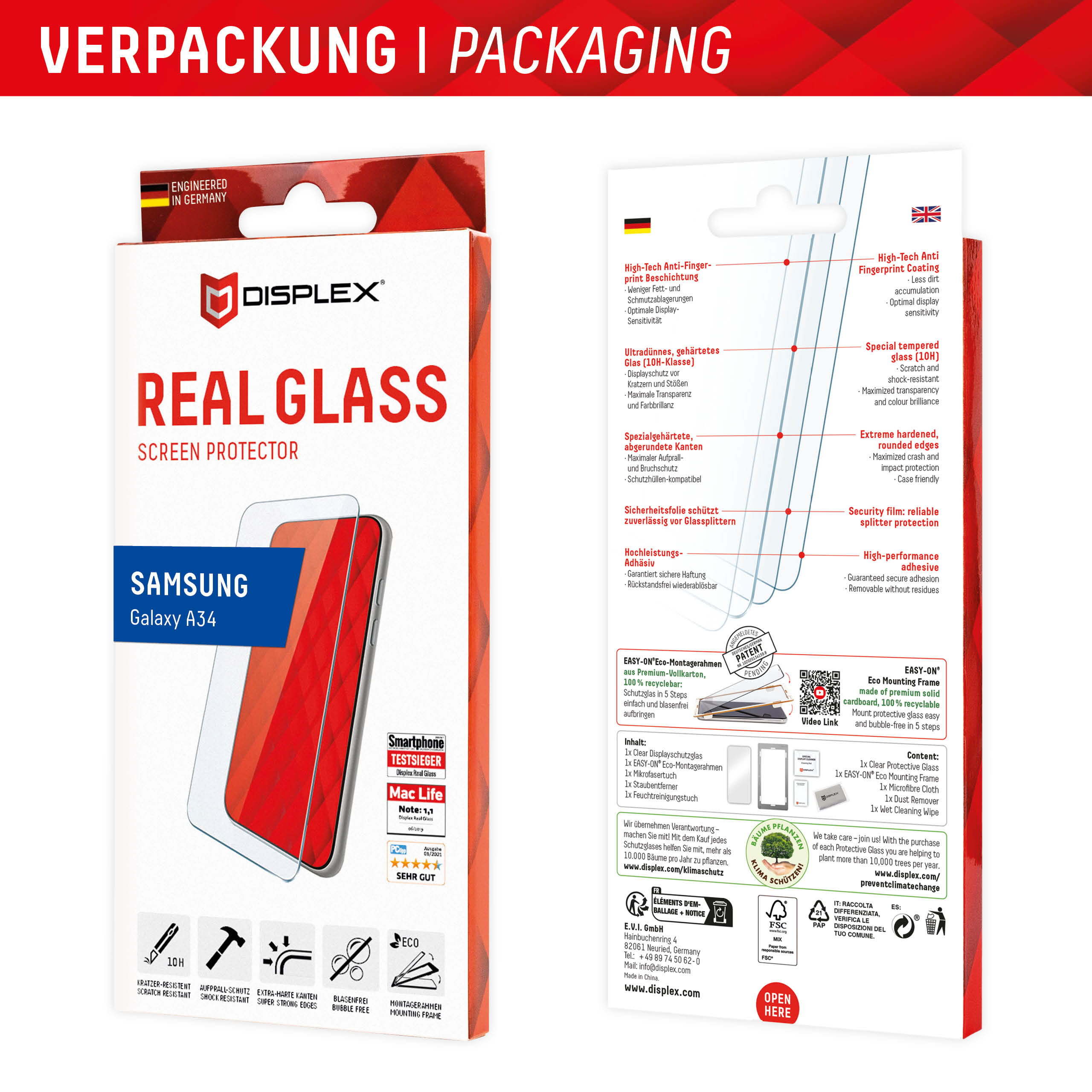 DISPLEX Real Glass Samsung Galaxy A34 5G 108960498_3642774130