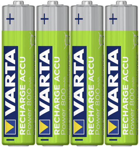 1x4 Varta Rechargeable Accu AAA