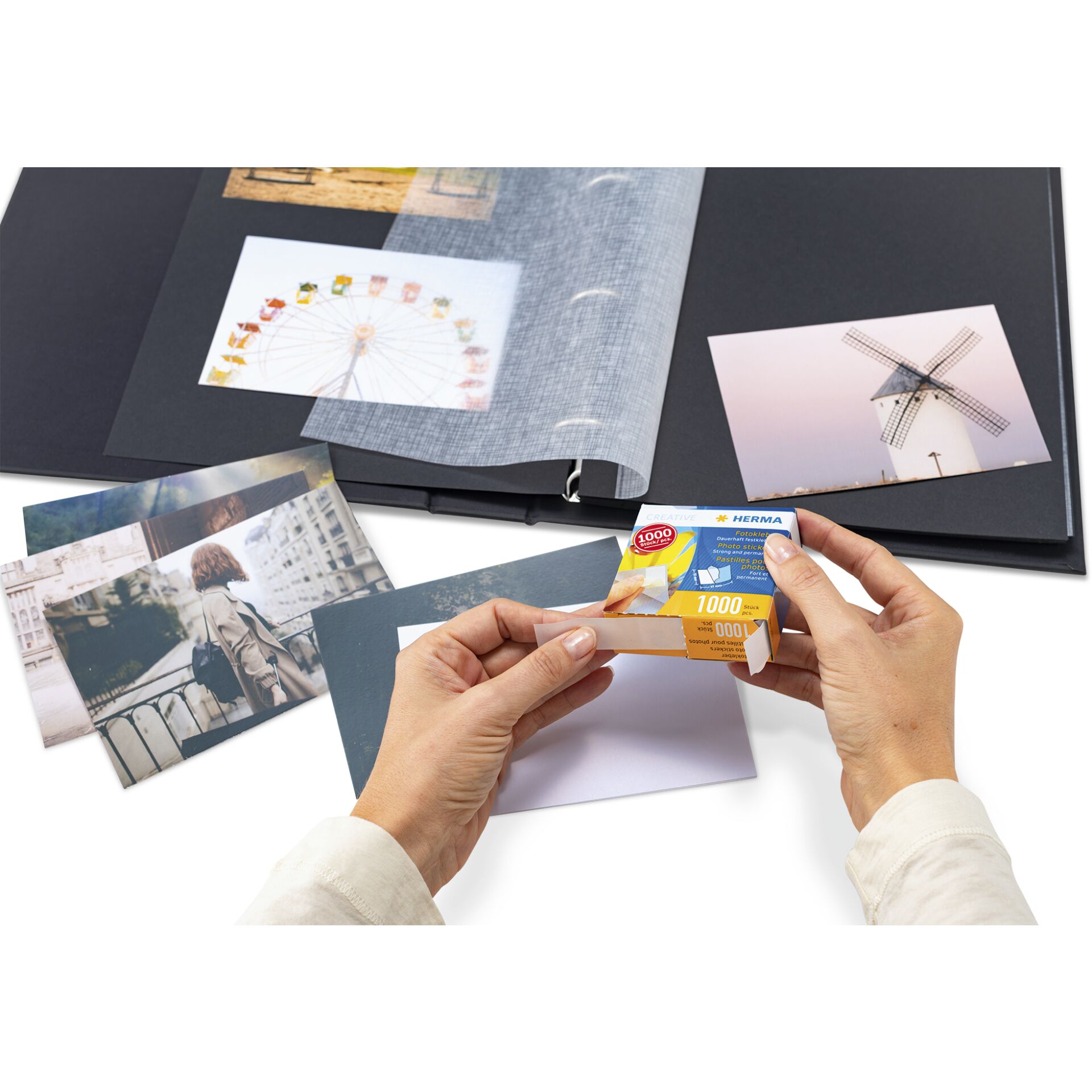Herma Fotokleber 1000 Stück im Kartonspender            1071 635059_02