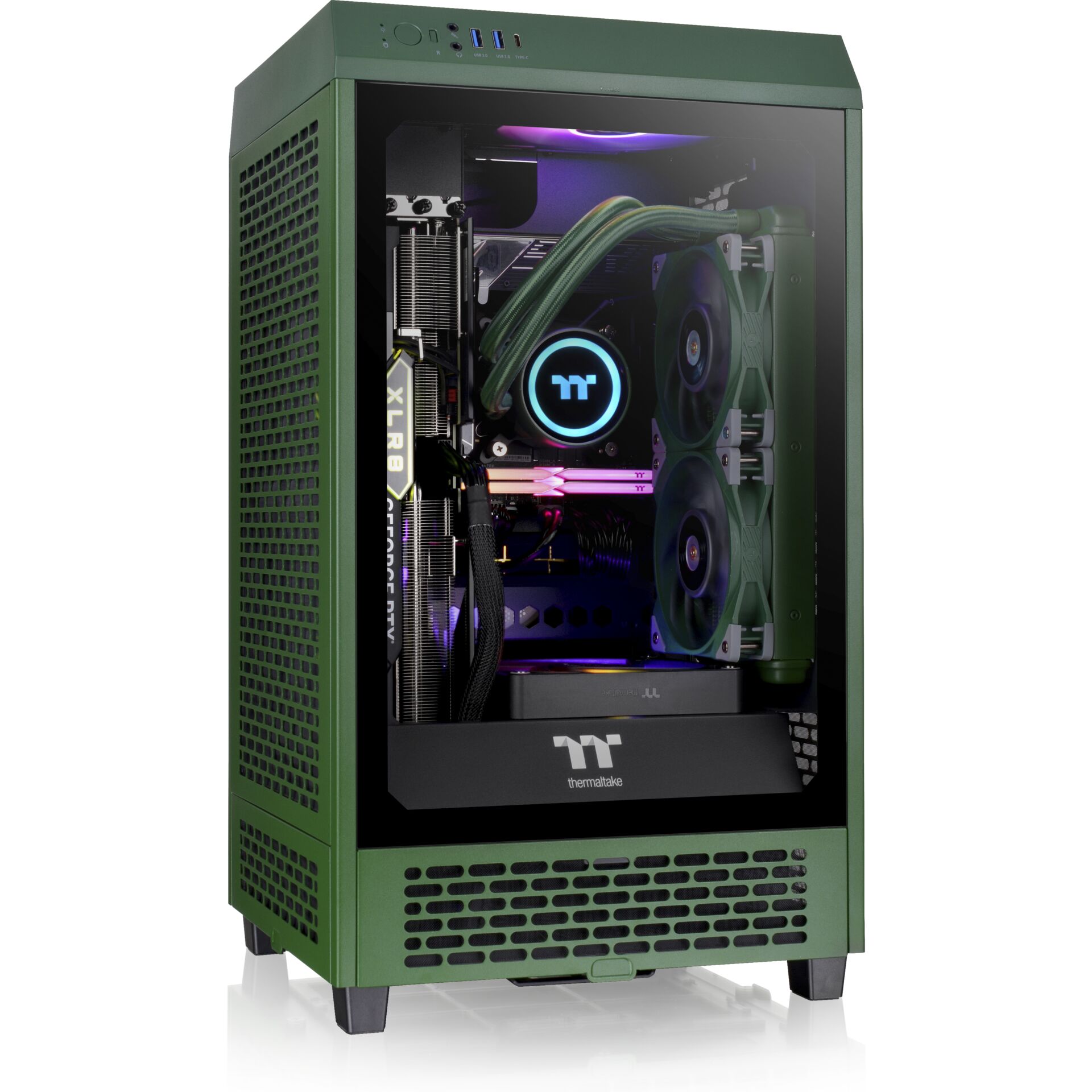 Thermaltake The Tower 200 Racing Green PC-Gehäuse 827122_17