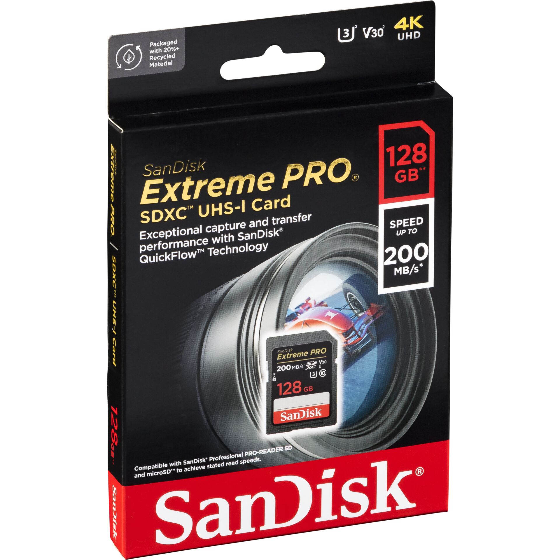 SanDisk Extreme Pro SDXC   128GB UHS-I C10 U3 V30 732769_00