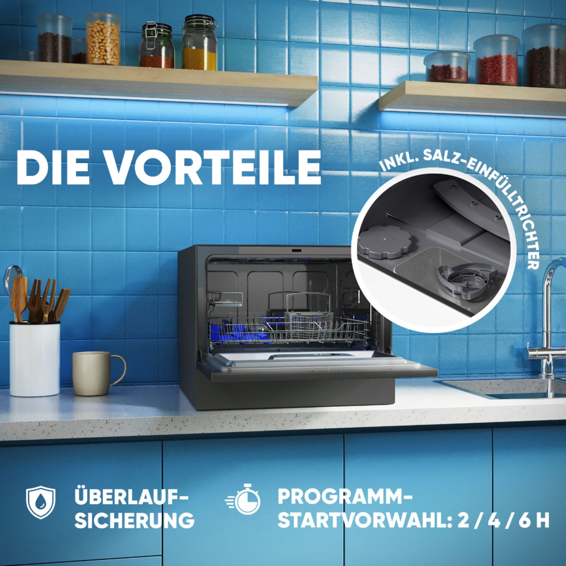 Bomann TSG 7405 D LED schwarz 121244_04