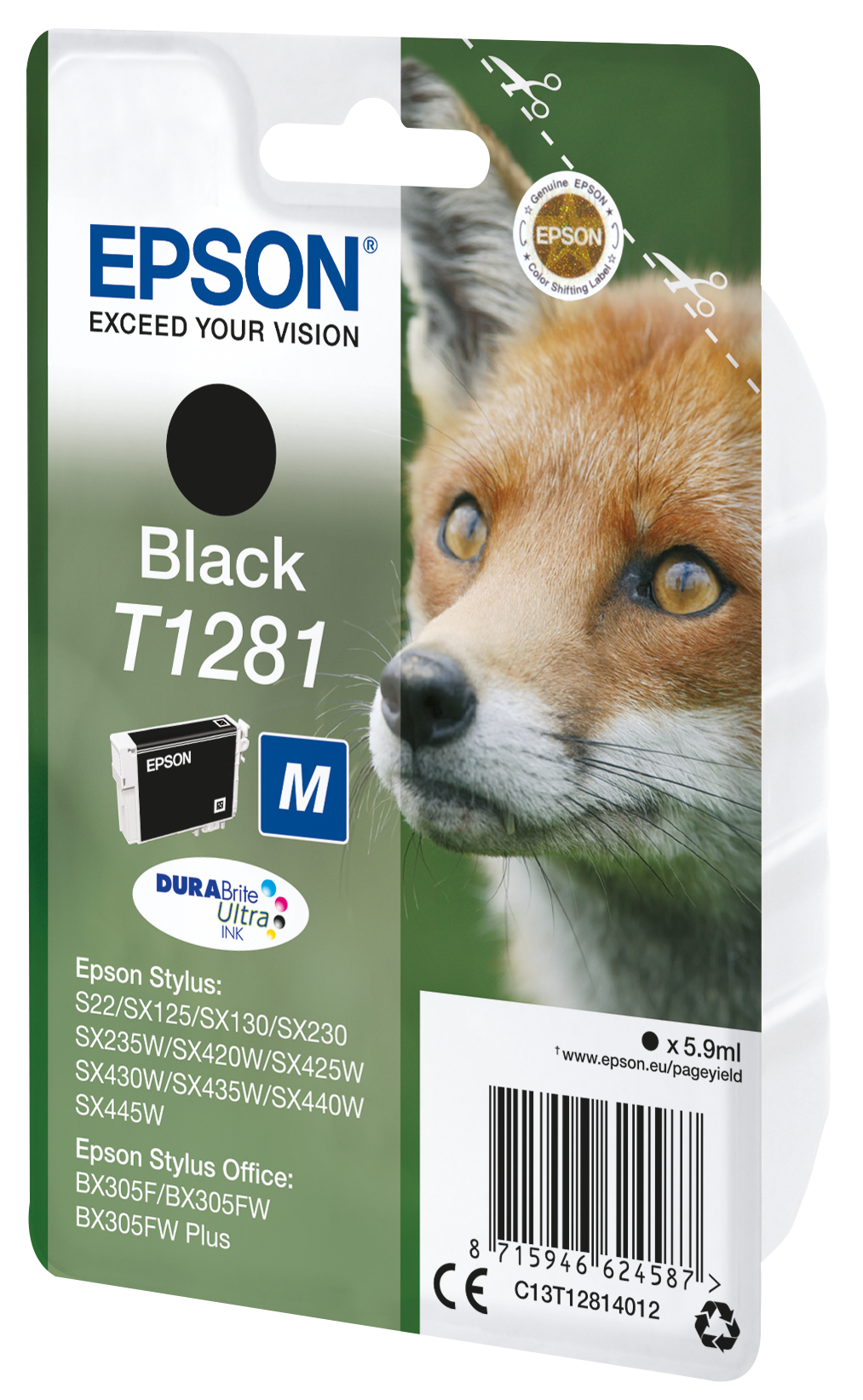 Epson Tintenpatrone T128 Schwarz -5,9ml- 33622396_2210977700
