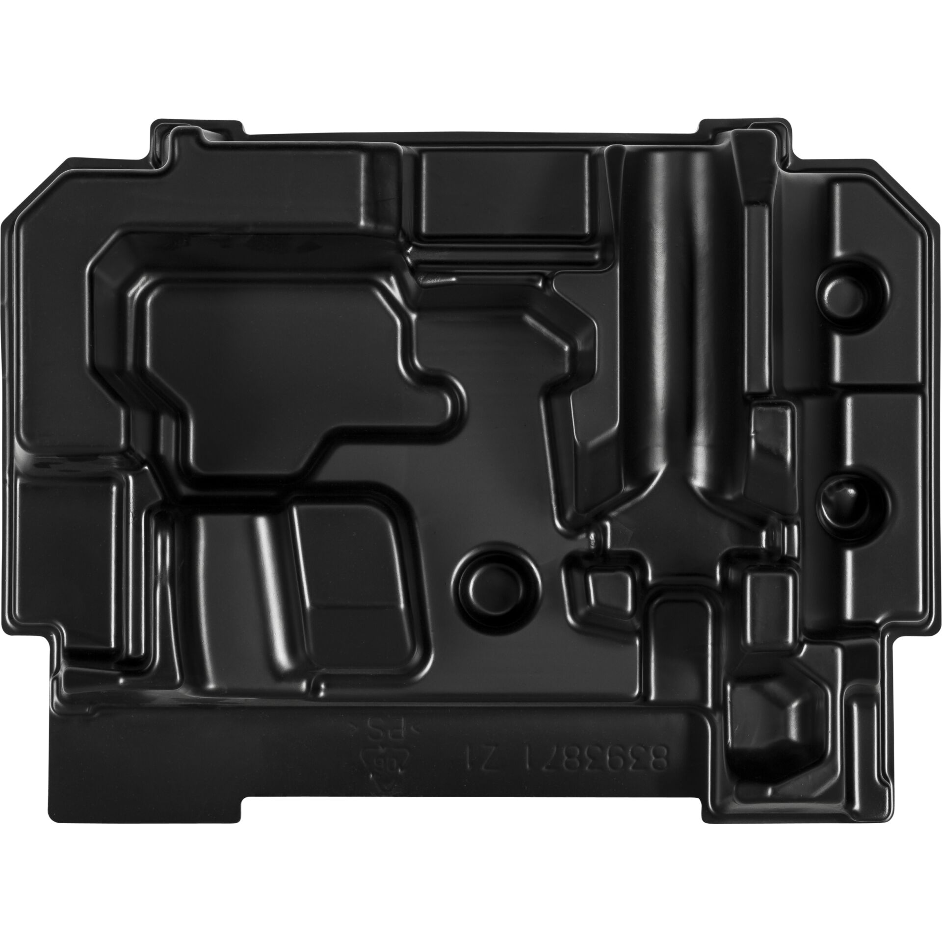 Hochwertige schwarze Kunststoffform für industrielle Anwendungen Schwarze Kunststoffform mit komplexen Formen für industrielle Zwecke