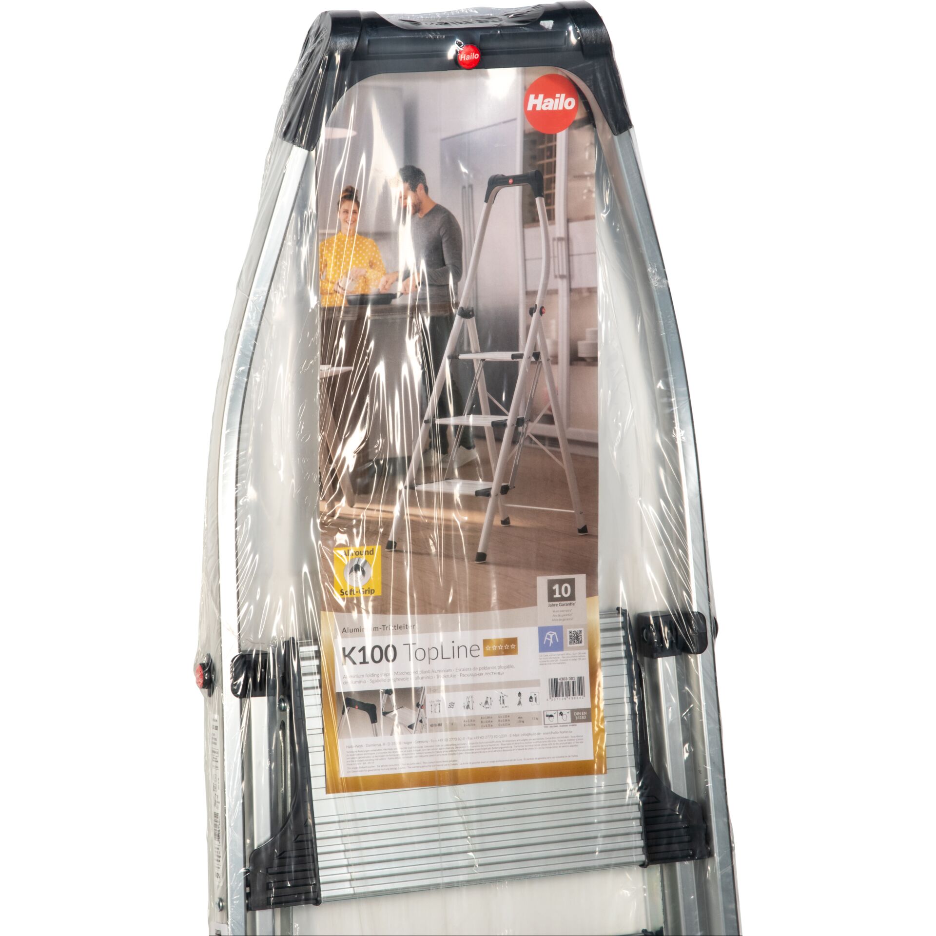 Hailo K100 TopLine 3 Stufen Trittleiter 245144_11
