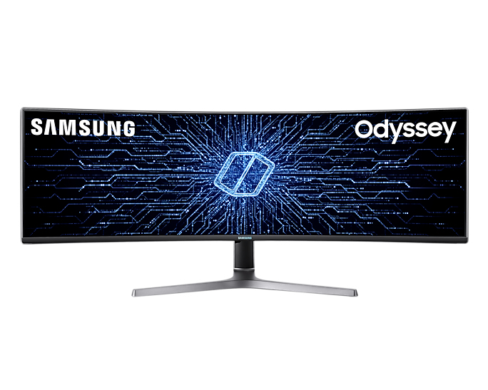 Samsung Odyssey C49RG94SSR 124,5 cm (49 Zoll) 5120 x 1440 Pixel UltraWide Dual Quad HD LED Blau, Grau