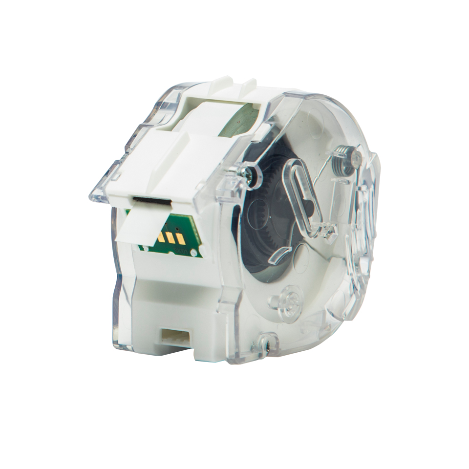 Brother CZ-1001 Purple on white CZ Etiketten erstellendes Band
