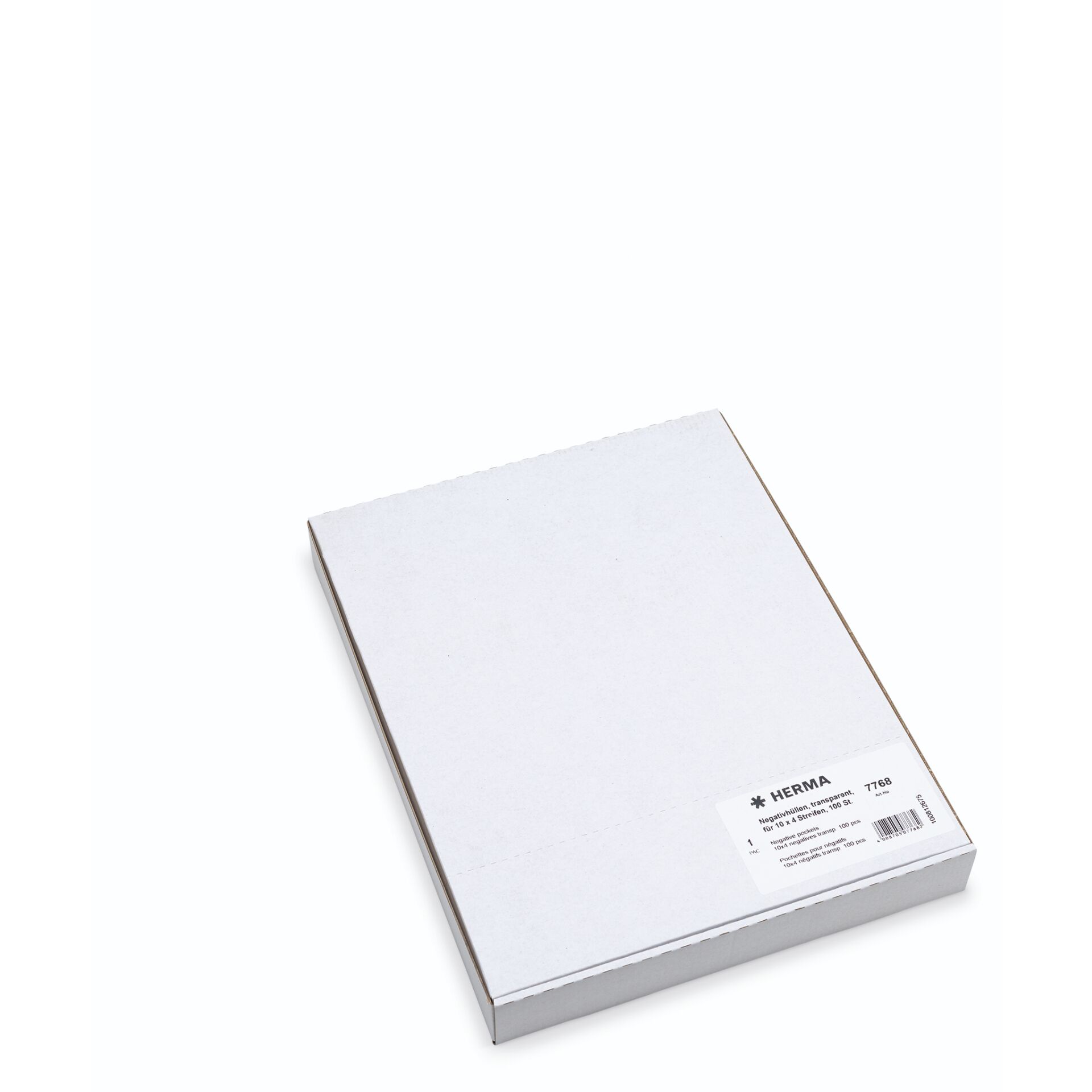 Herma Neg.-hüllen KB 4er-Streif. PP klar         100 Blatt   7768 647230_01