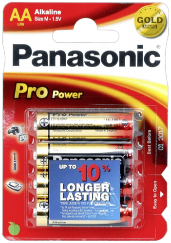 12x4 Panasonic Pro Power LR 6