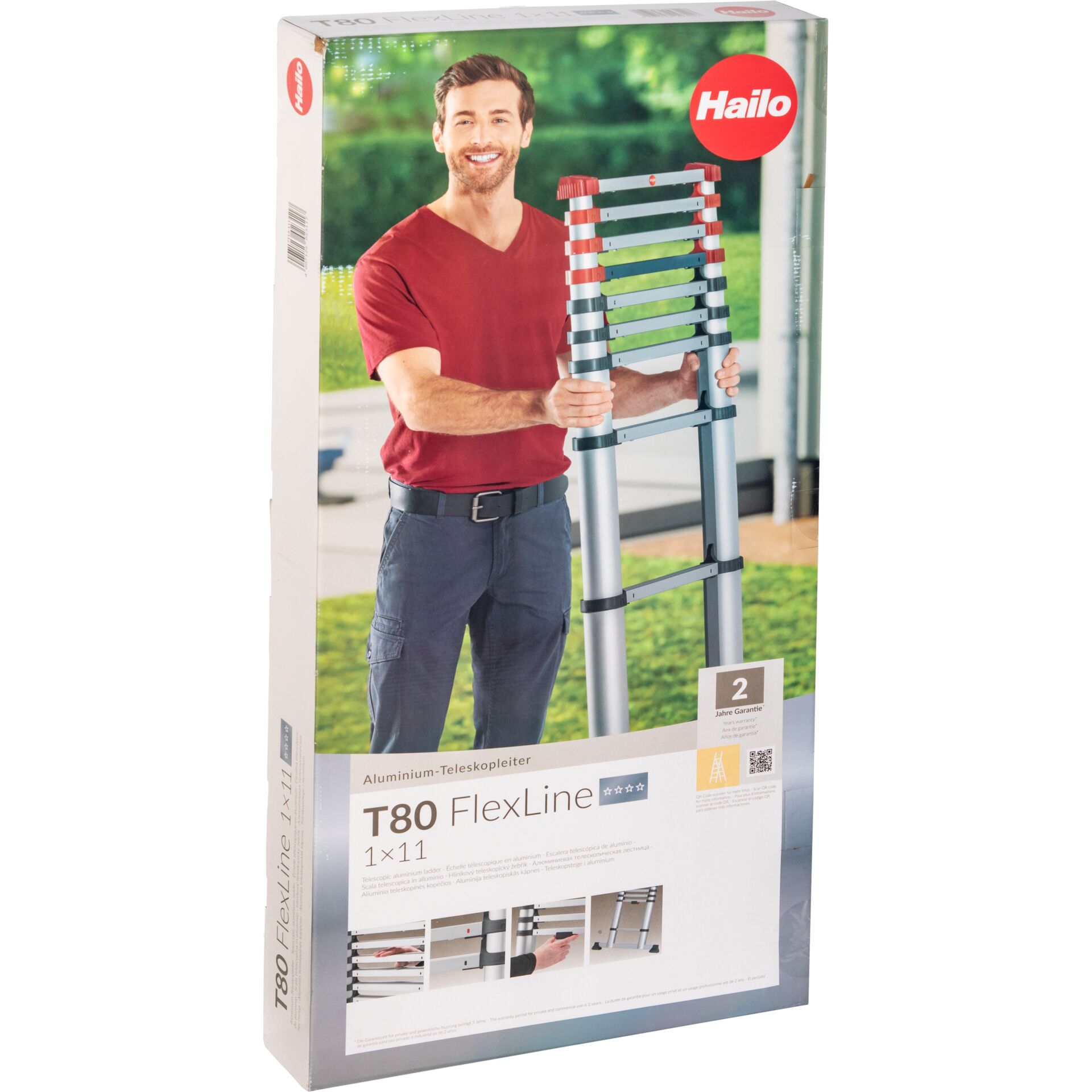 Hailo T80 FlexLine 11 Sprossen-Leiter 244990_11