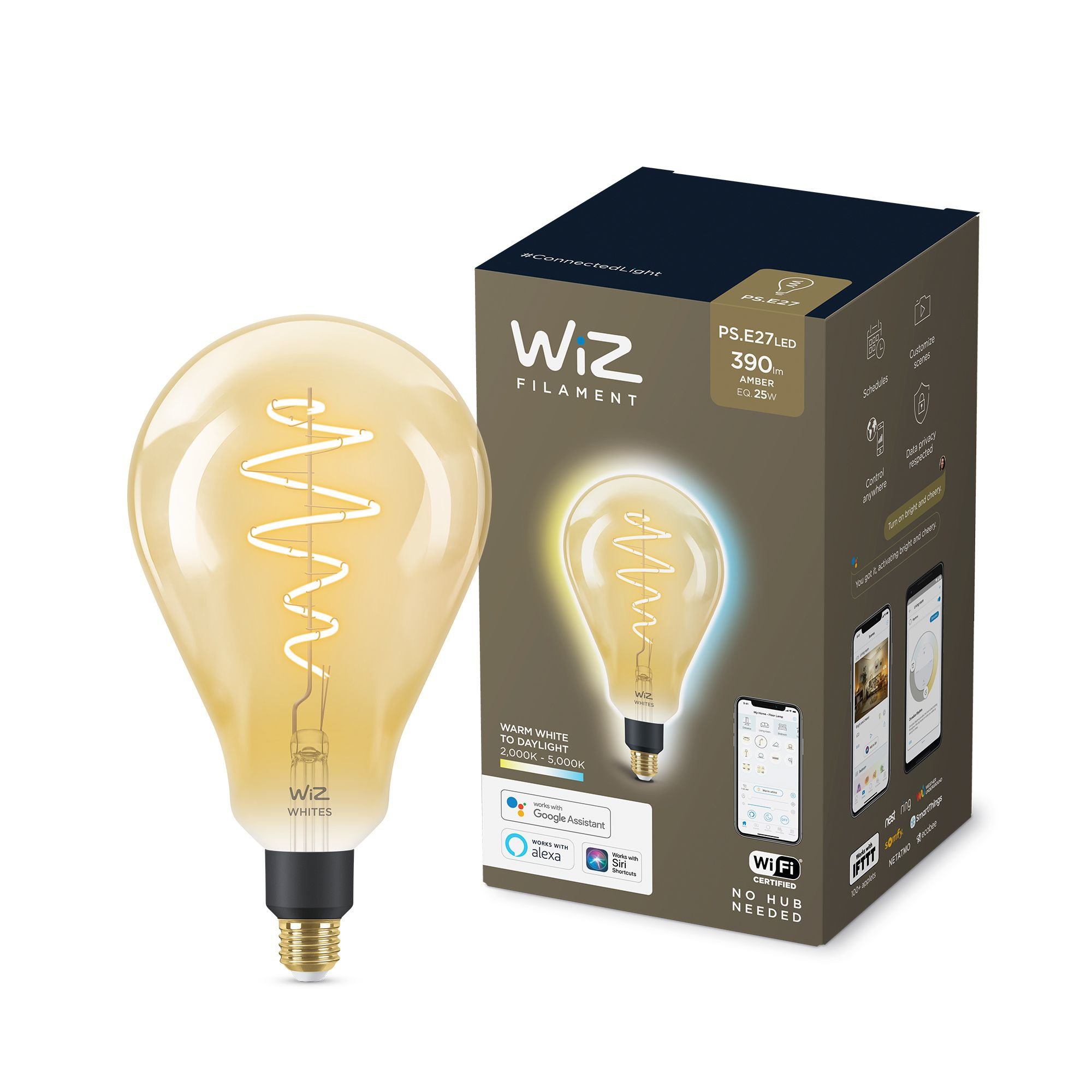 WiZ Wi-Fi BLE 40W PS160 E27 Amb 87224525_7943252806