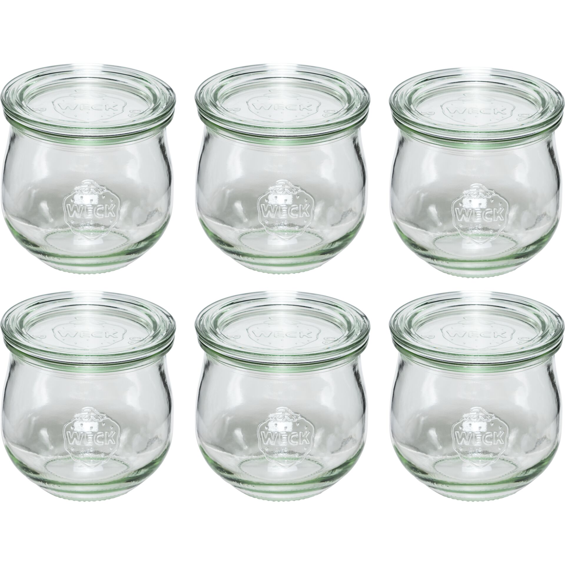 WECK Tulpenform-Glas 370ml 6er Pack 796721_00