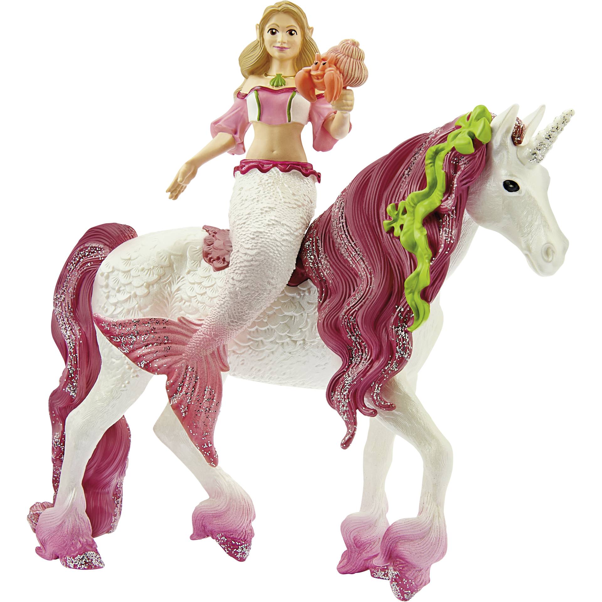 Schleich bayala Meerjungfrau-Feya auf Einhorn 533374_00