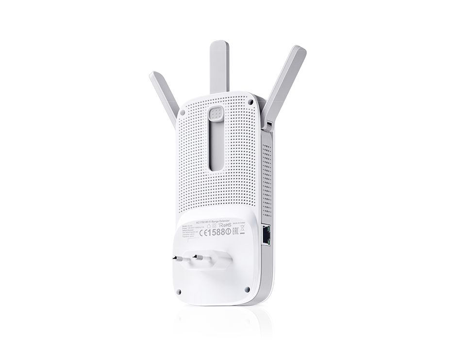 TP-LINK RE450 Netzwerk-Repeater 10,100,1000 Mbit/s Weiß