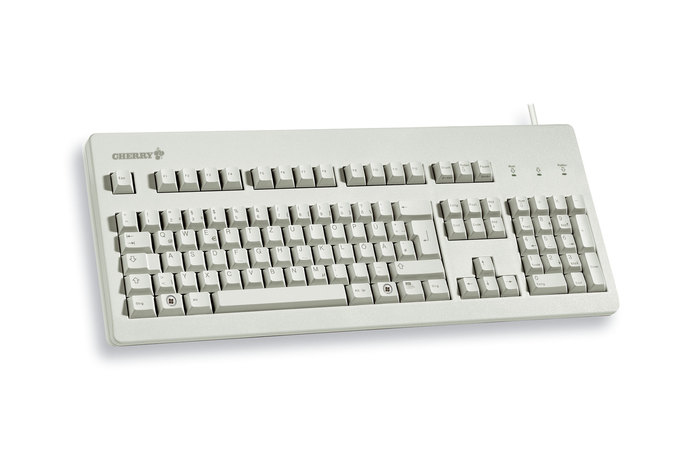 CHERRY G80-3000 Tastatur USB QWERTZ Deutsch Grau