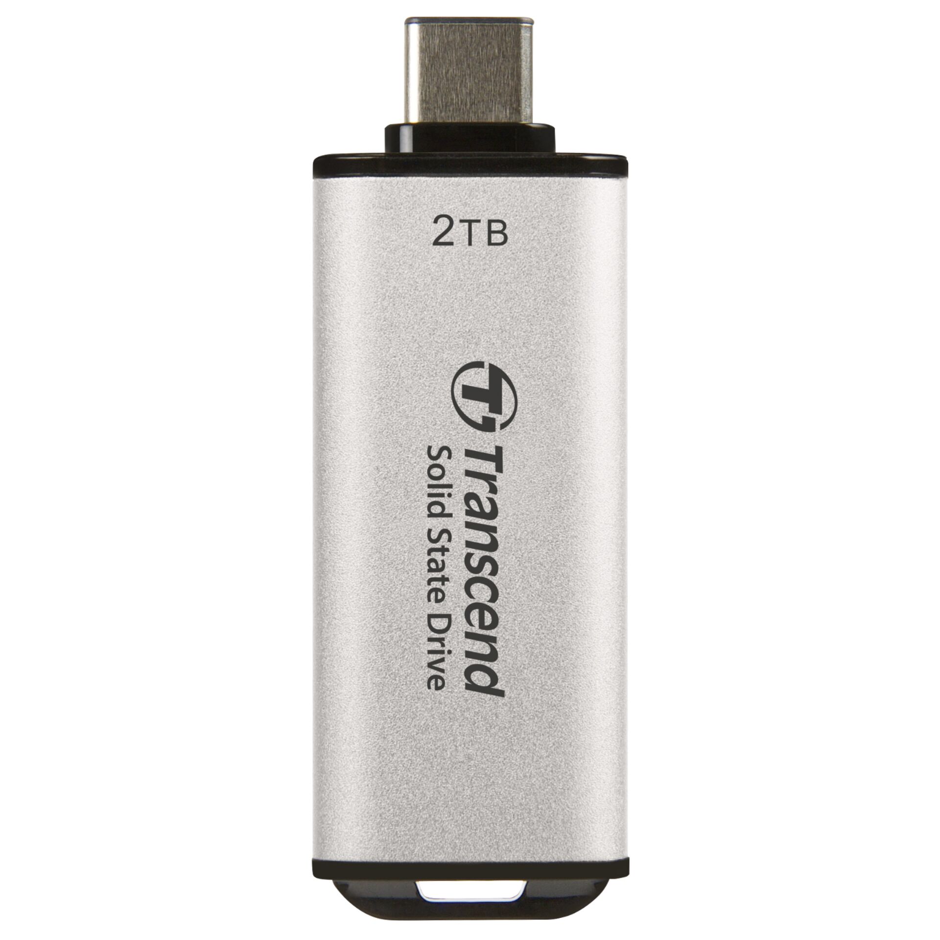 Transcend SSD ESD300S        2TB USB-C silver 832575_01