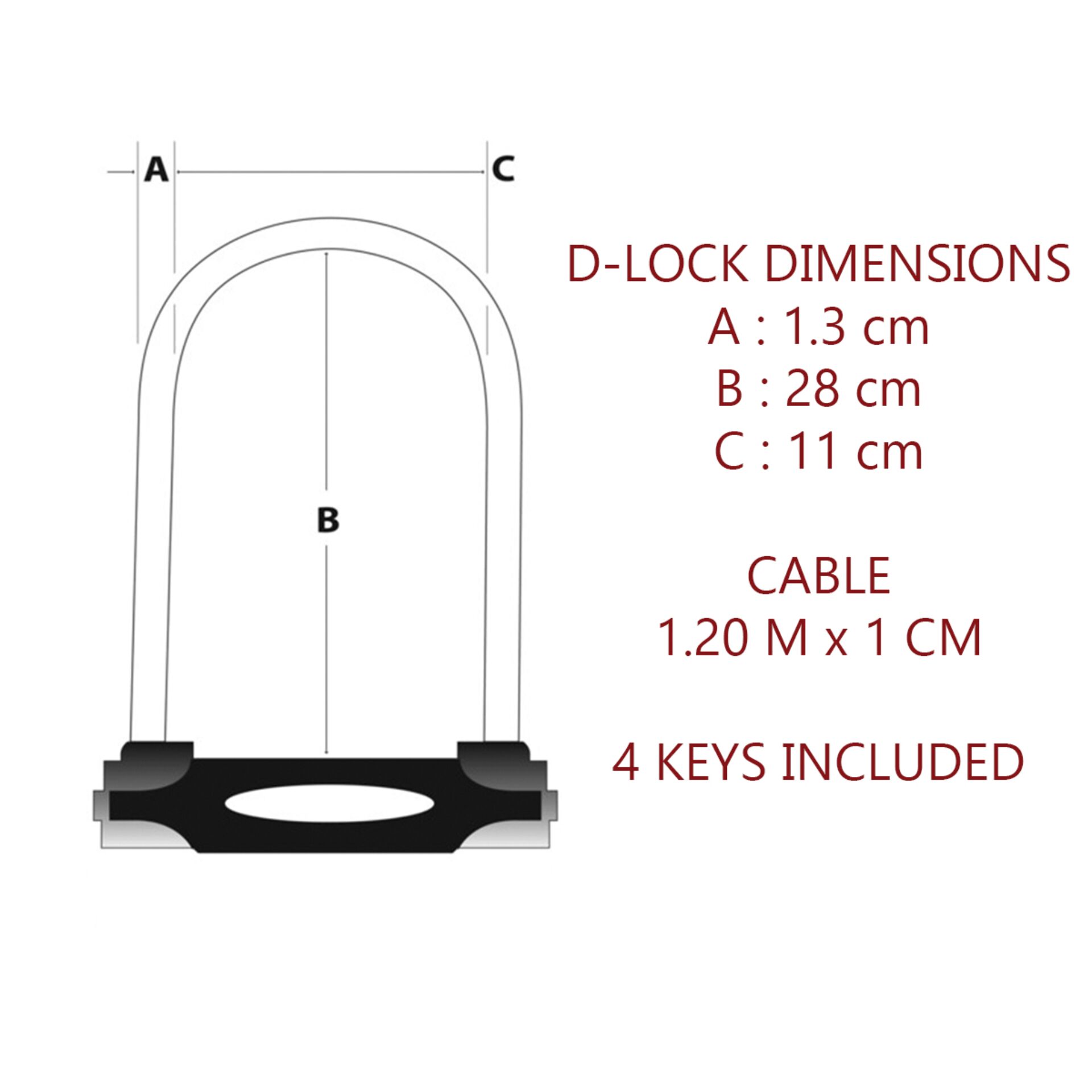 Master Lock Bügelschlösser Stahl 13mm mit Halterung 8285EURDPRO