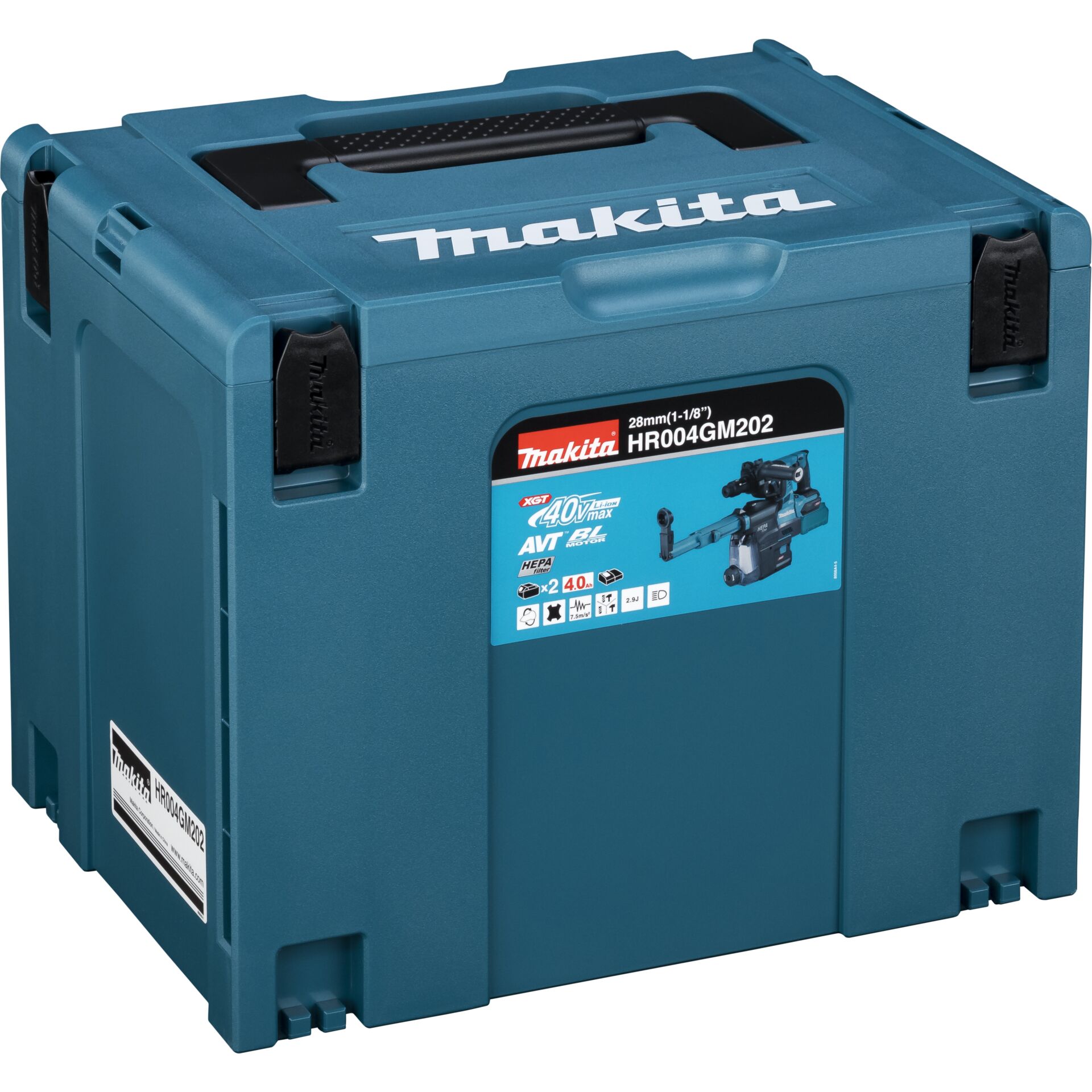 Makita  HR004GM202 Akku-Kombihammer SDS-PLUS 40V