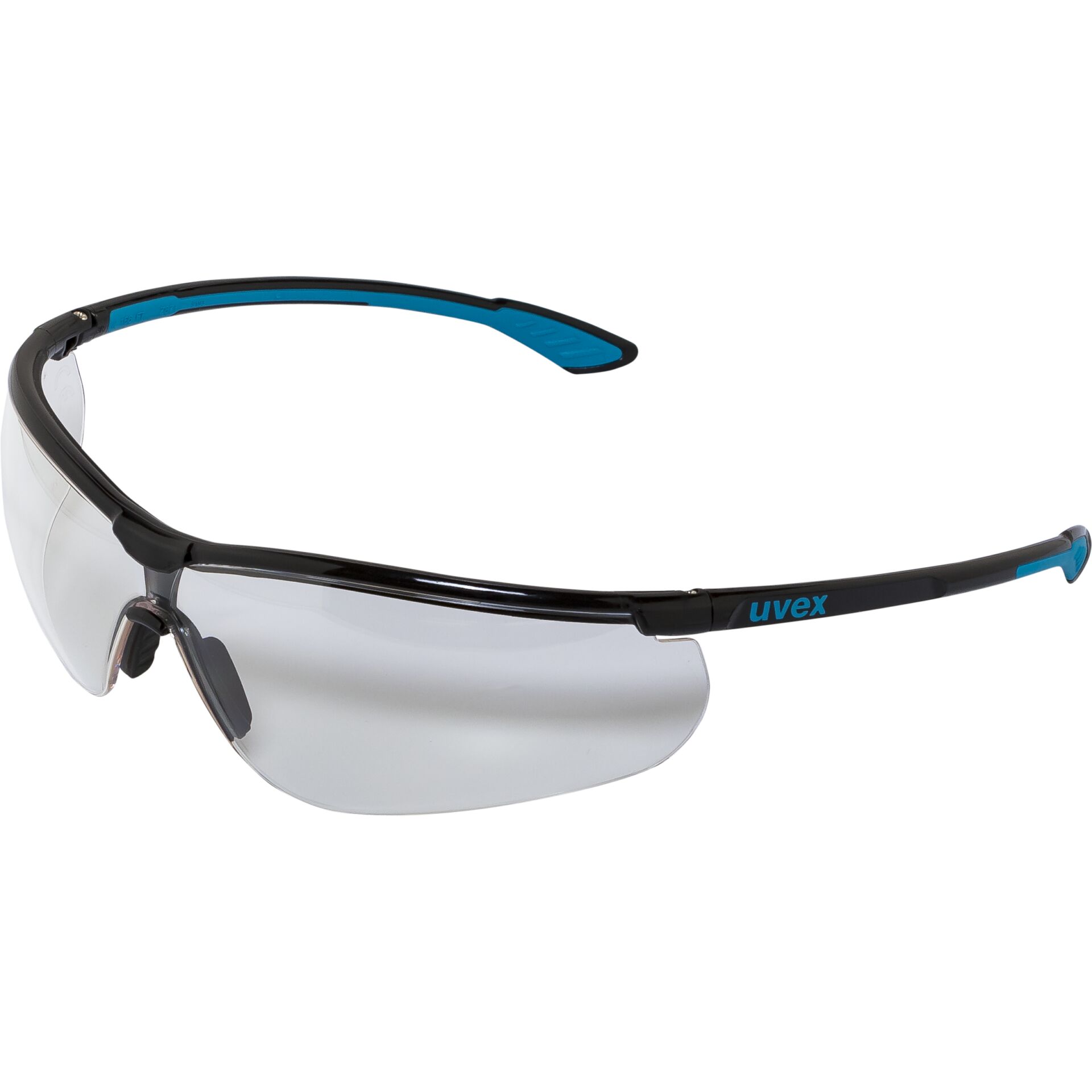 uvex Bügelbrille sportstyle schwarz/blau