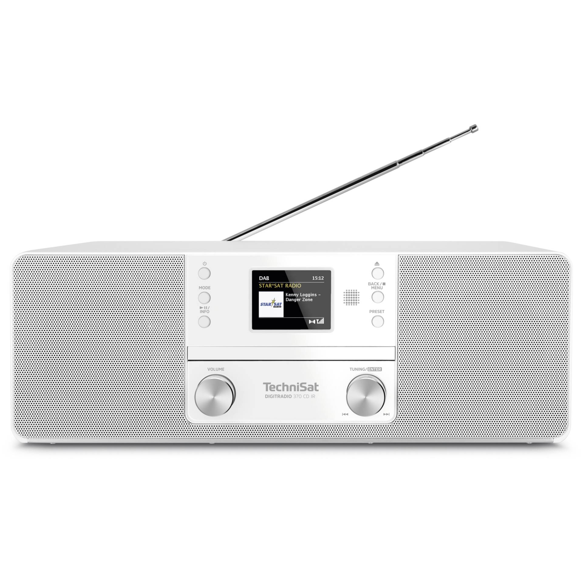 Technisat DigitRadio 370 CD IR weiß