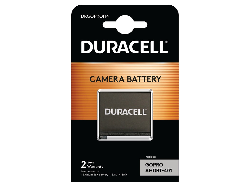 Duracell DRGOPROH4 Kamera-/Camcorder-Akku Lithium-Ion (Li-Ion) 1160 mAh – Ansicht 1