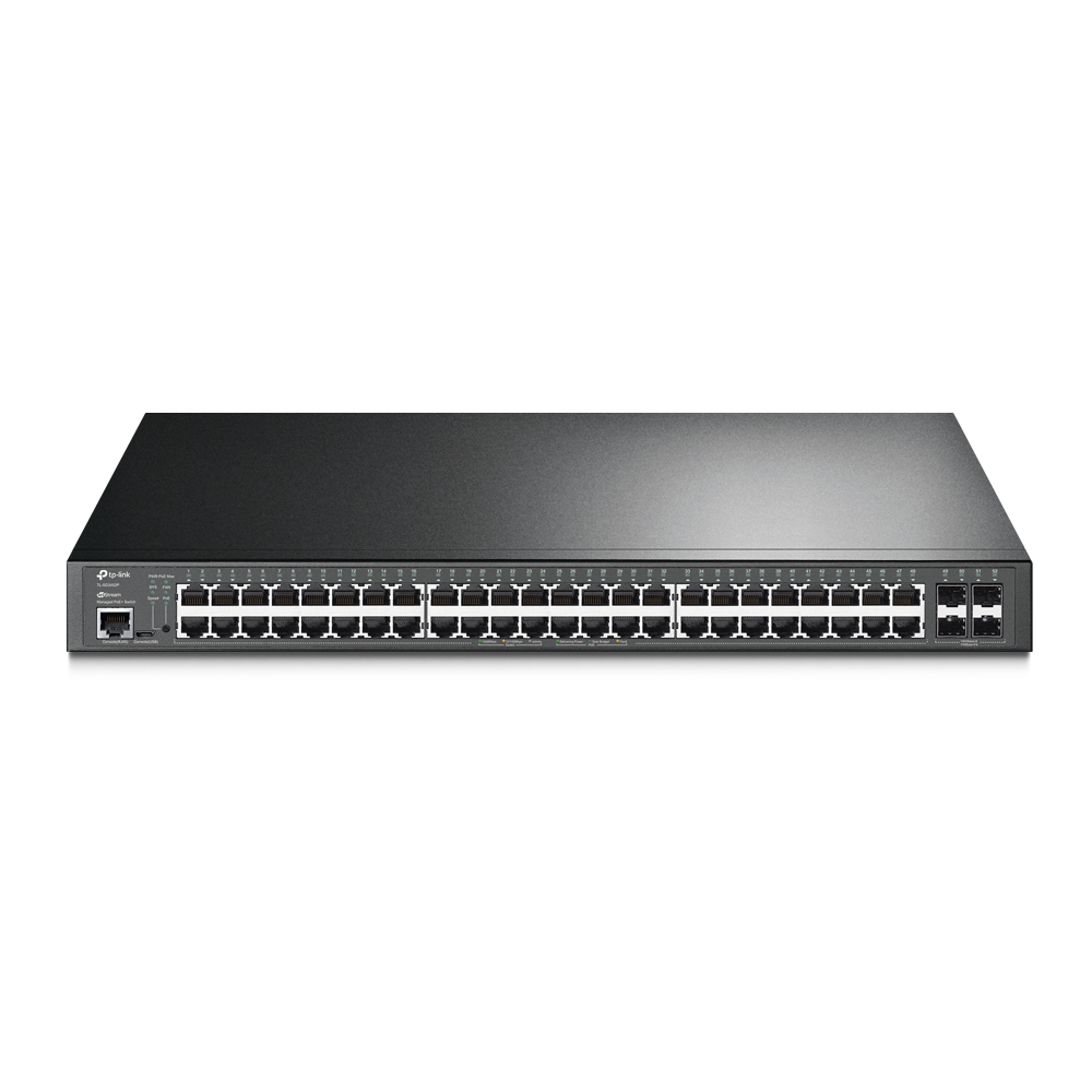 TP-Link TL-SG3452P 52-Port Gigabit L2+ Mgd Switch 48-Port PoE+ e882c8f33fa470ae2052a543d72a6eb2