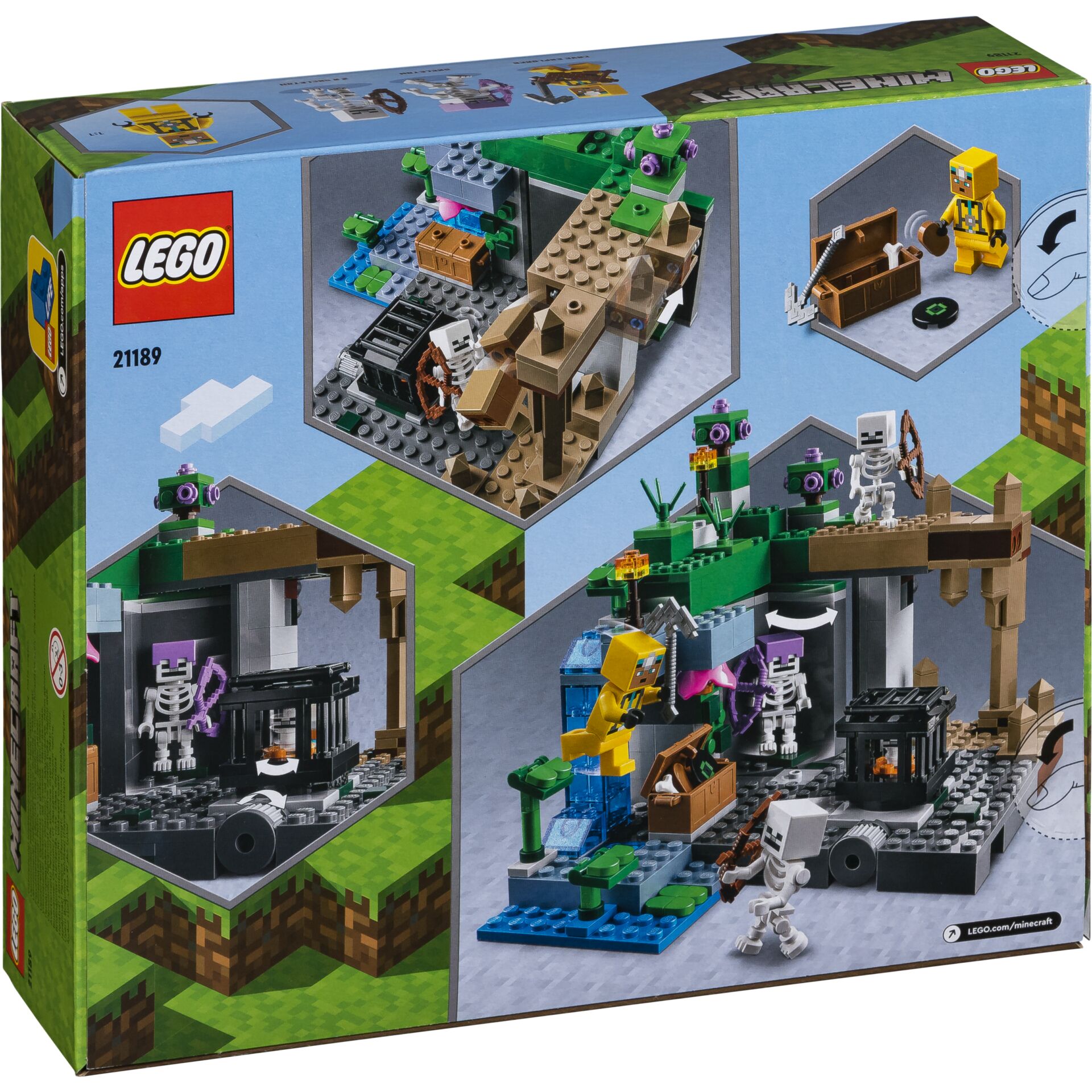 LEGO Minecraft 21189 Das Skelettverlies