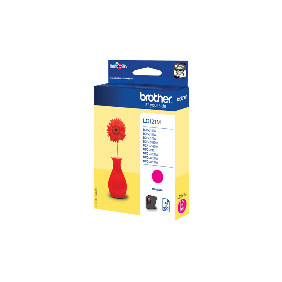 18478405_0492493610 Brother LC-121M Magenta Tintenpatrone