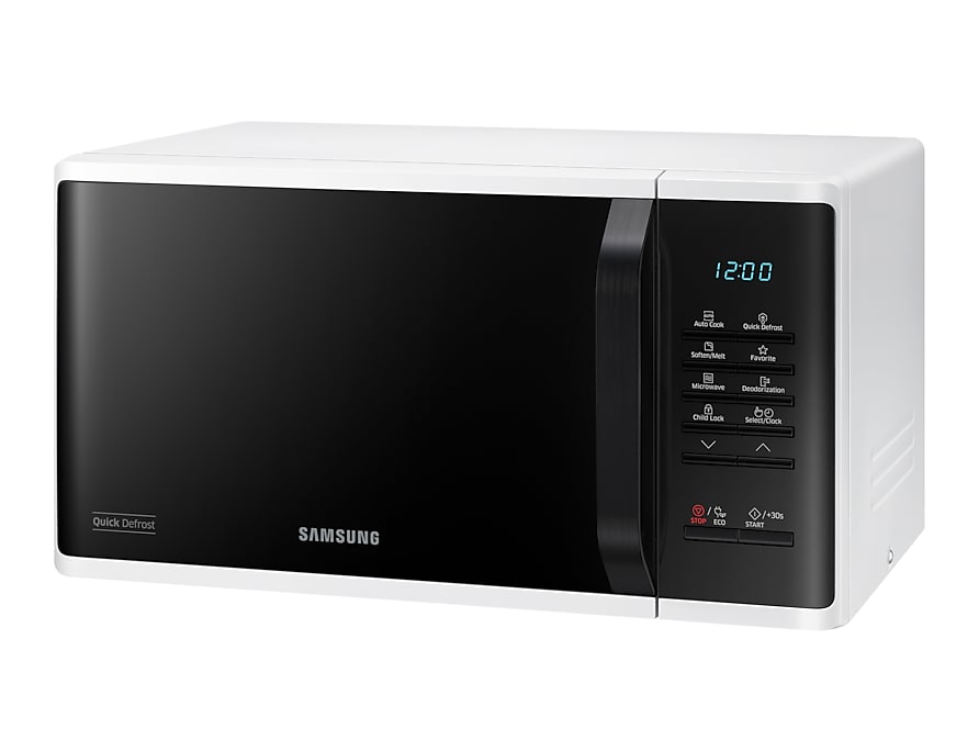 Samsung MS23K3513AW/EG Mikrowelle Arbeitsfläche Solo-Mikrowelle 23 l 800 W Weiß