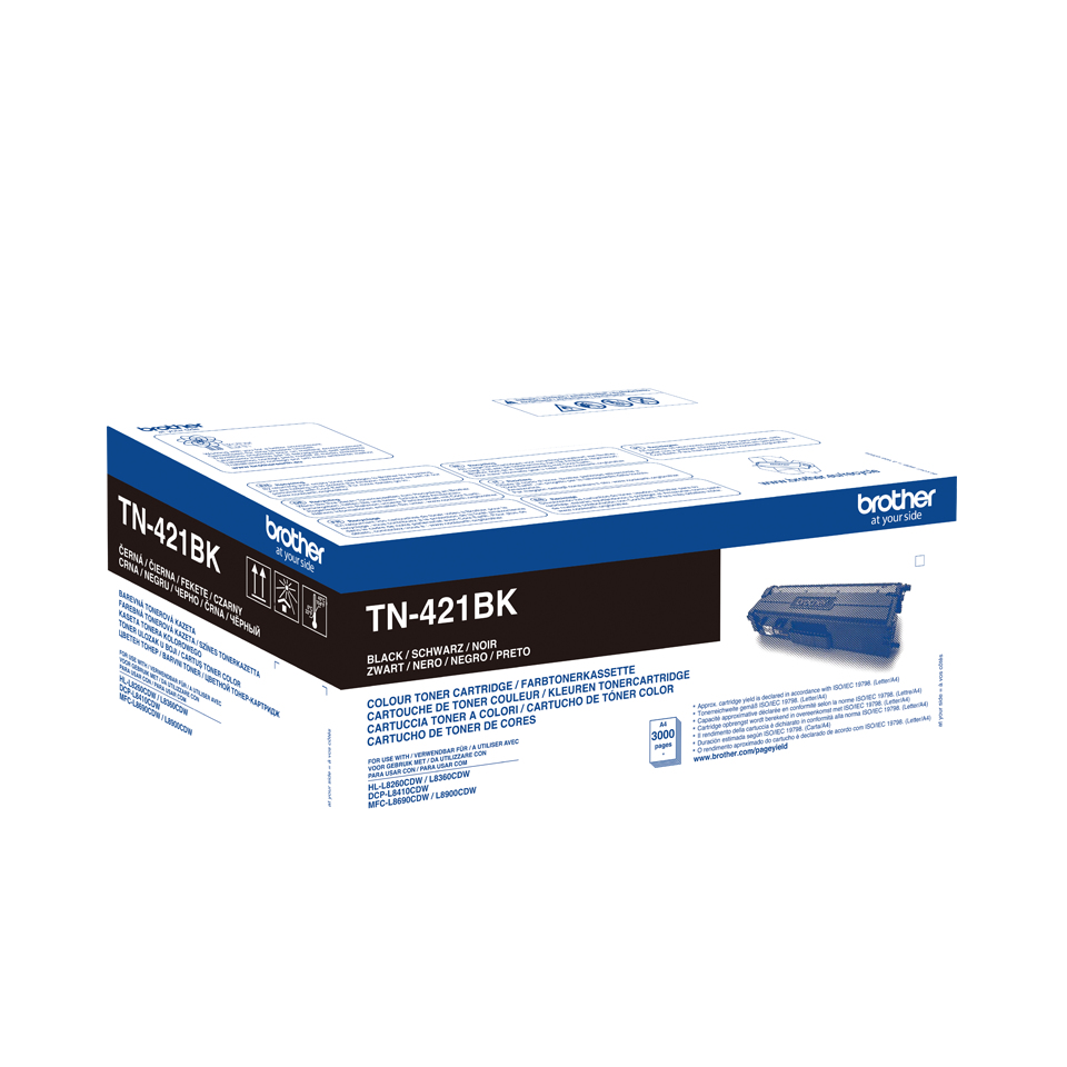 Brother TN-421BK Laserpatrone Schwarz Lasertoner / Patrone