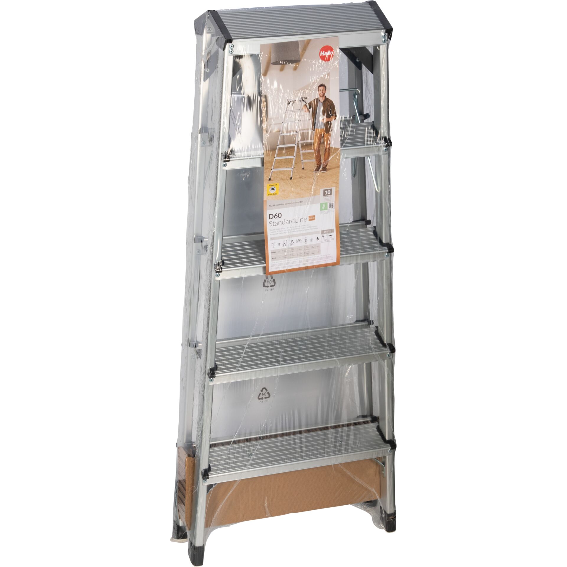 Hailo D60 StandardLine 2x5 Stufen  Stehleiter 245053_08