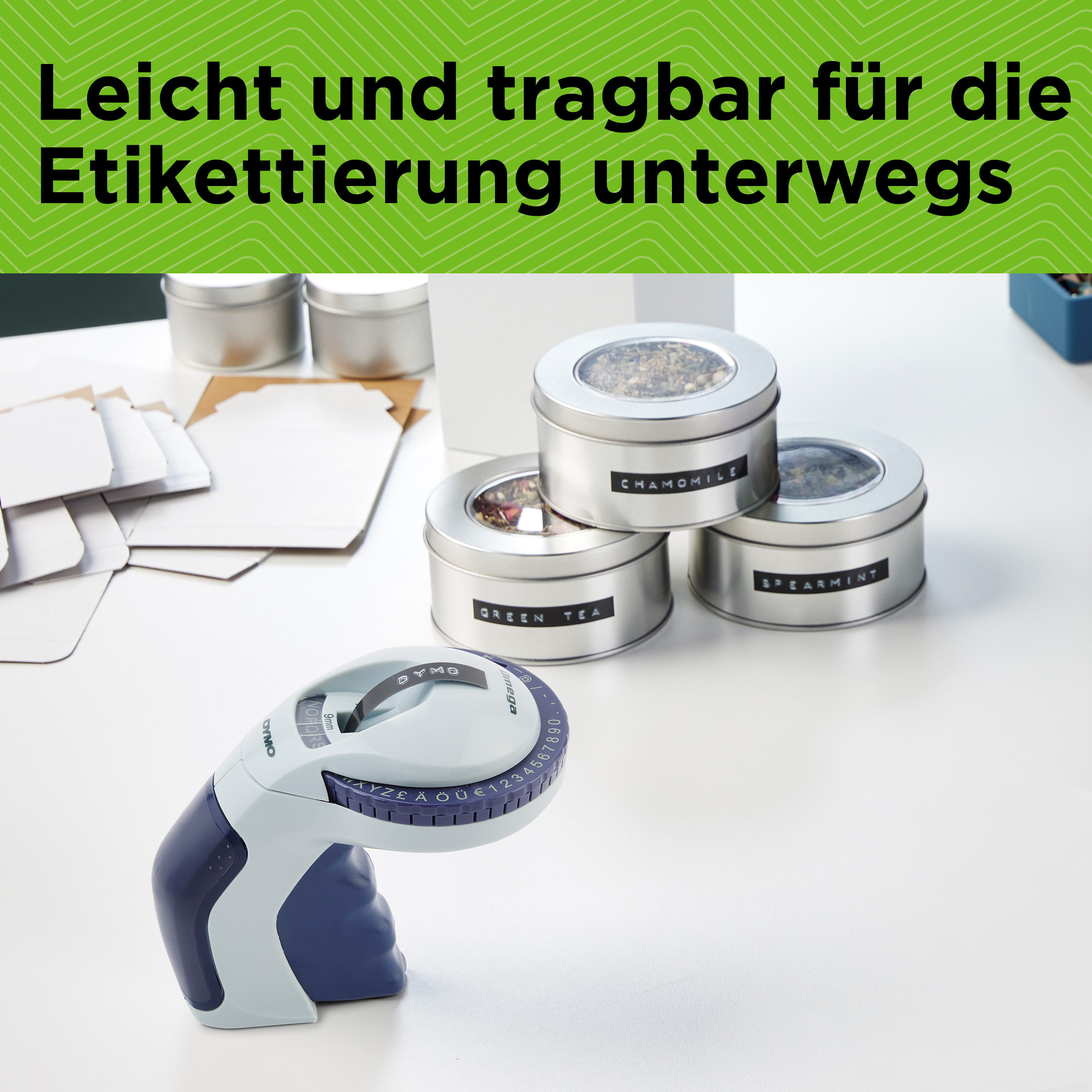 Dymo Omega Prägegerät – Ansicht 3