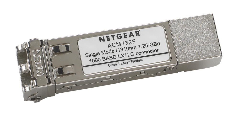 Netgear Fibre Gigabit 1000Base-LX (LC) SFP GBIC Module Switch-Komponente