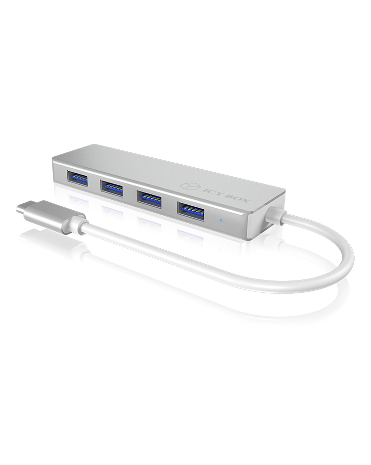 Raidsonic IB-HUB1425-C3 4 Port USB 3.0 Type-C – Ansicht 4