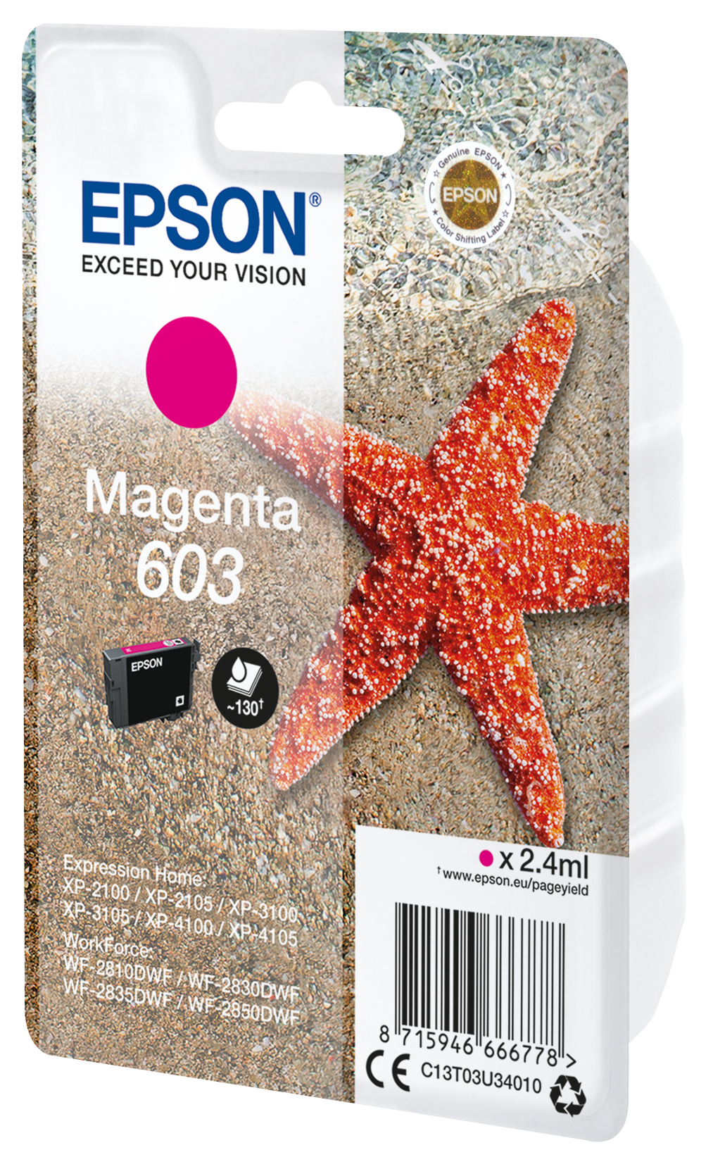 Epson Singlepack Magenta 603 Ink – Ansicht 7