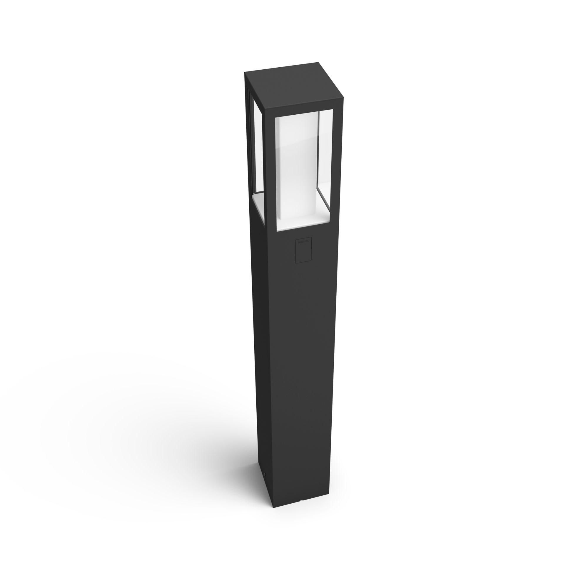 Philips HUE Impress Wegeleuchte, schwarz. – Ansicht 3