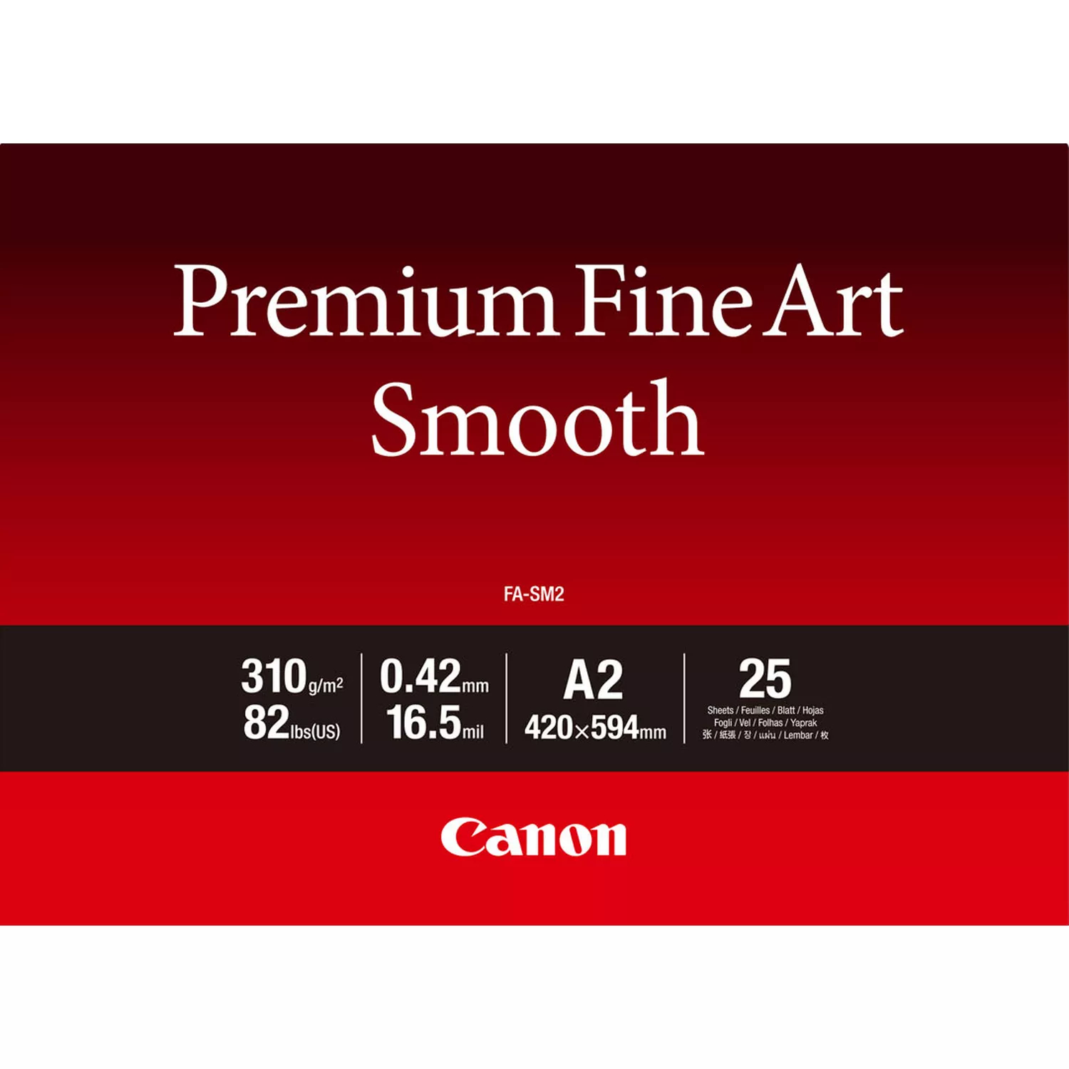 Canon Papier Seidenmatt FA-SM2 -A2-25 Blatt- 93059064837a23c6e7493917afd3a4fc