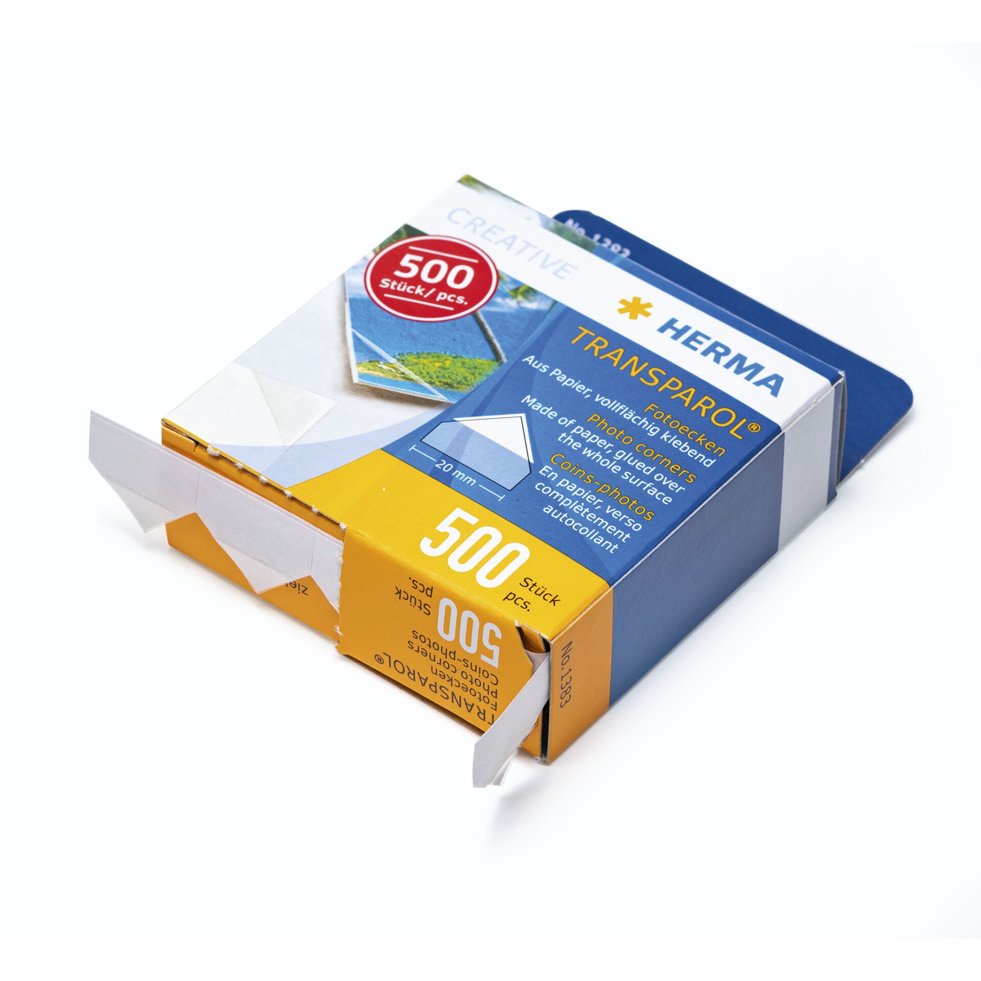 Herma Fotoecken 500 Stück Spendepackung               1383 103663_01