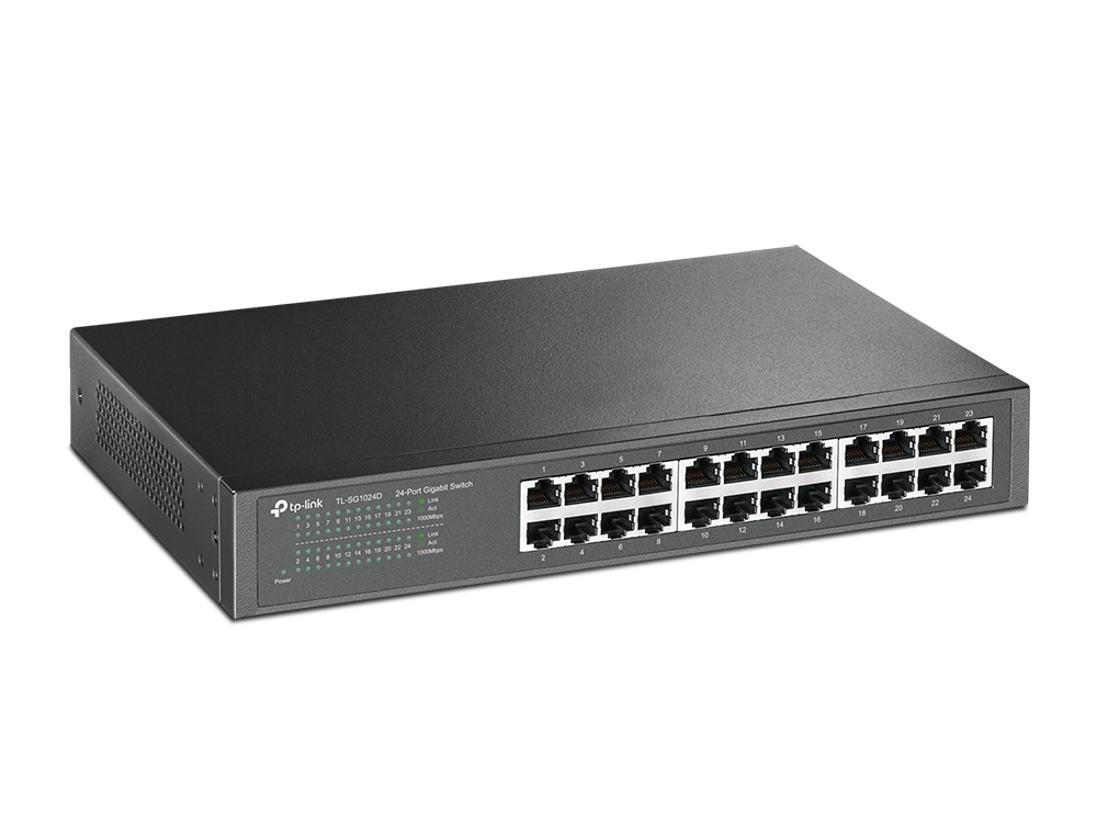 TP-LINK 24-Port-Gigabit-Desktop-/Rackmount-Switch