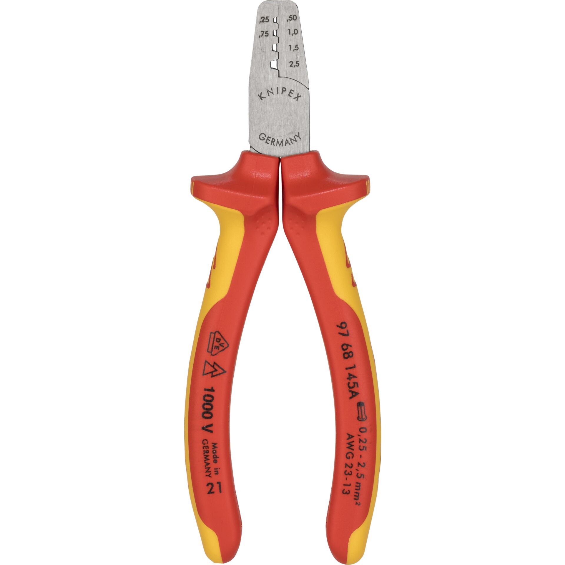 Knipex Crimpzange für Aderendhülsen