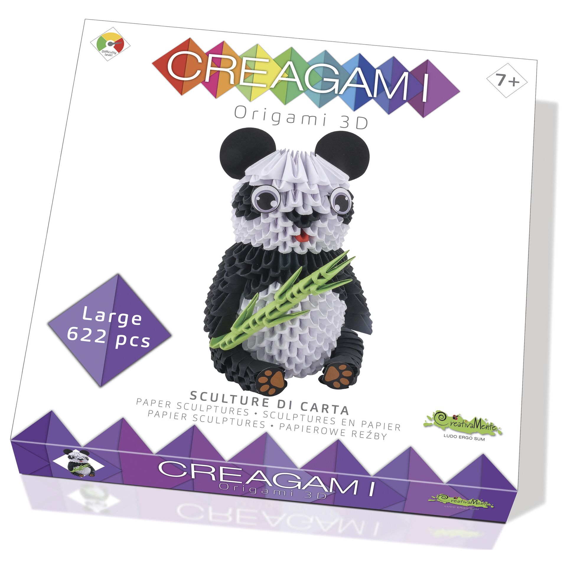 Creagami Origami 3D Panda 622 Teile 823468_00