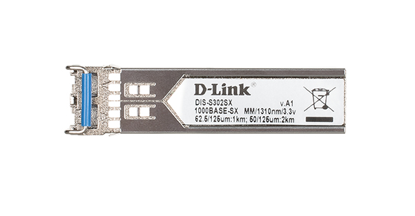 D-Link DIS‑S302SX Netzwerk-Transceiver-Modul Faseroptik 1000 Mbit/s mini-GBIC