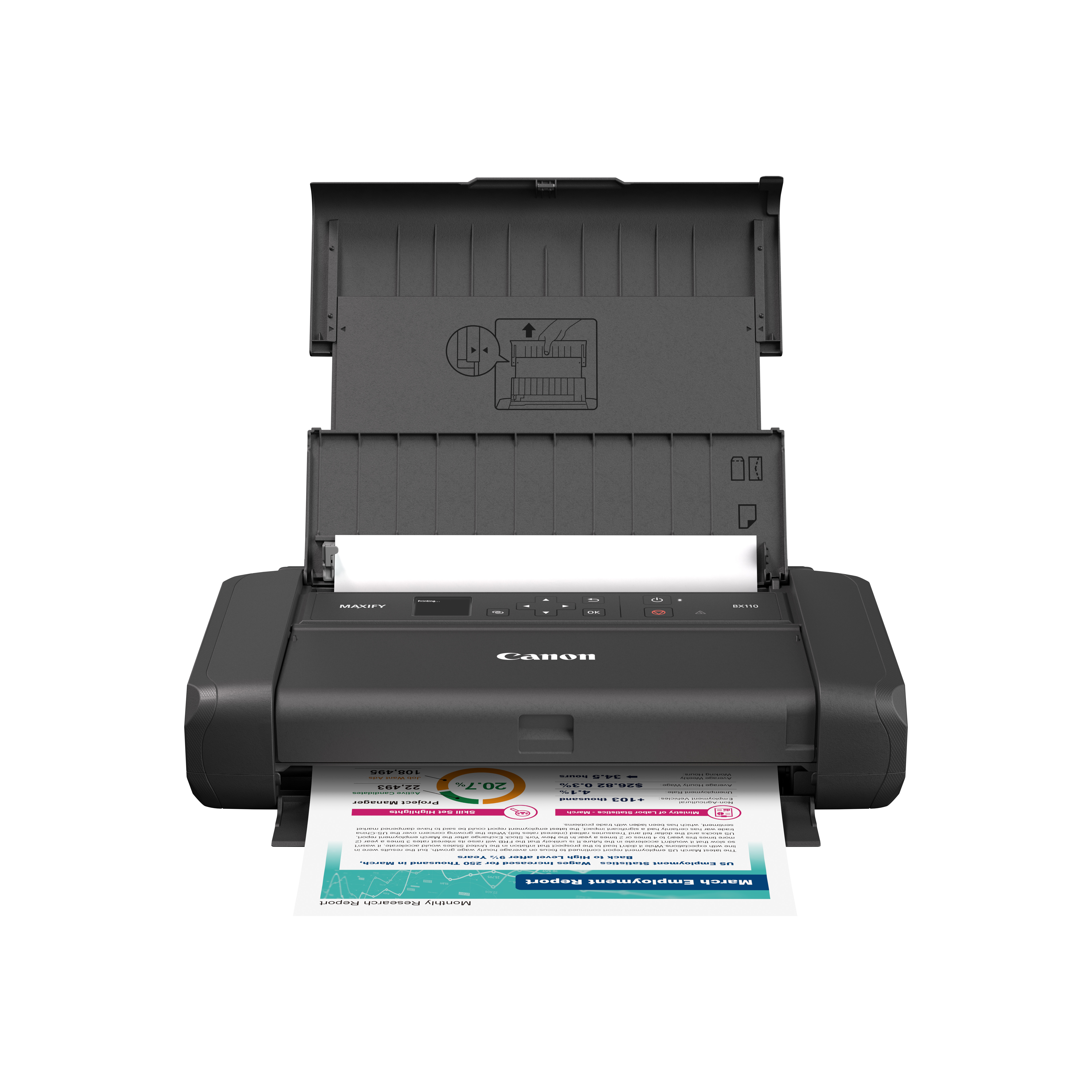Canon MAXIFY BX 110 mit Akku