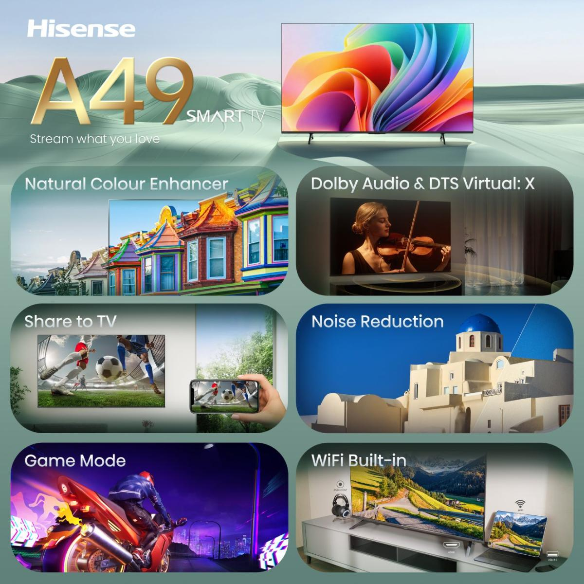 Hisense 32A49S – Ansicht 3