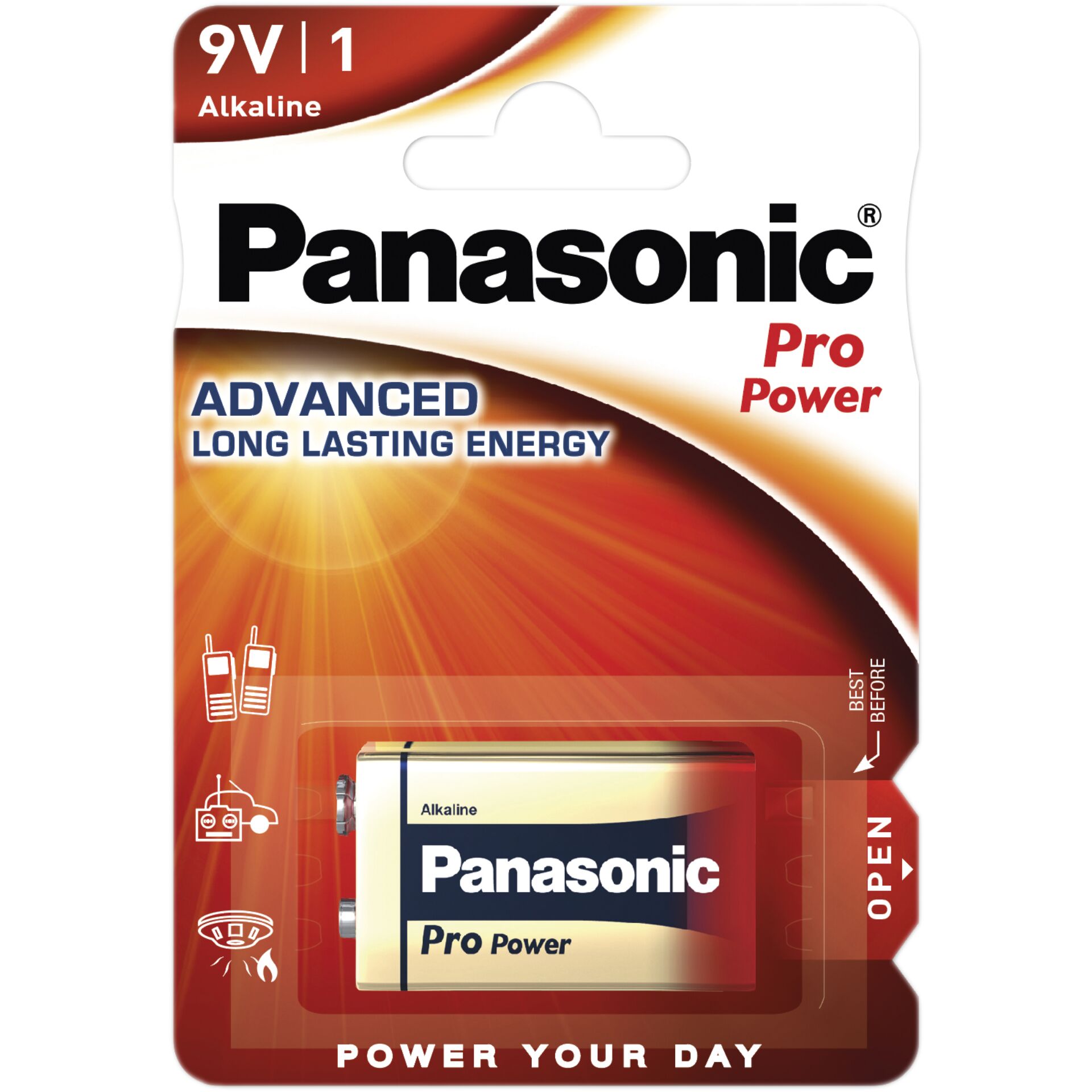 12x1 Panasonic Pro Power 6 LR 61 9V-Block         VPE Innenkarton 407113_01