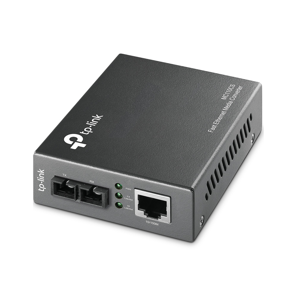 TP-LINK Fast-Ethernet-Medienkonverter(SC, Singlemode) – Ansicht 1