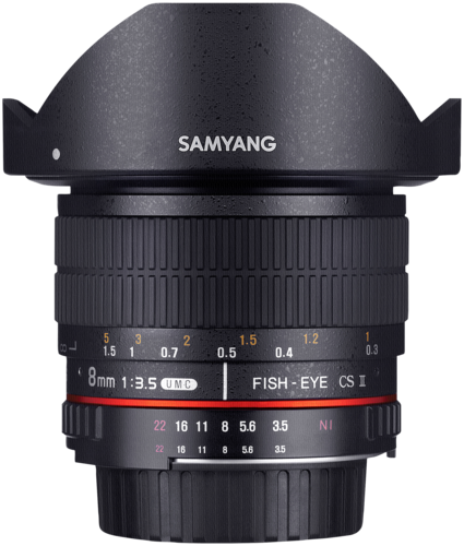 Samyang F 3,5/8 UMC Fish-Eye II Canon
